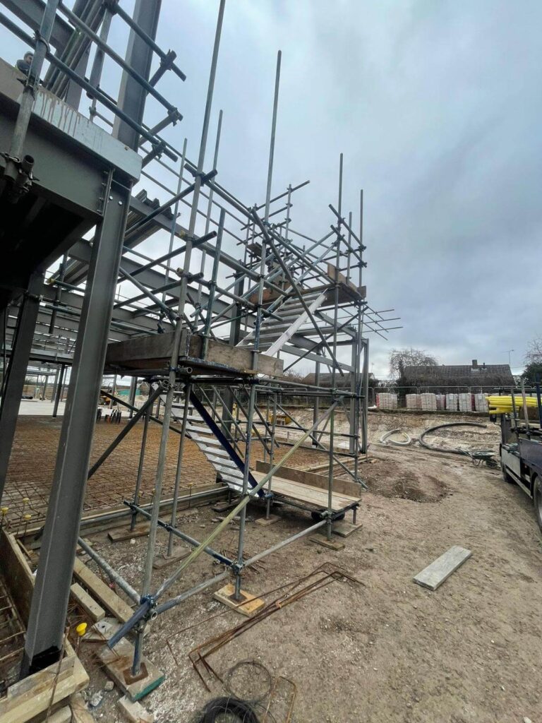 Stair Scaffolding 4