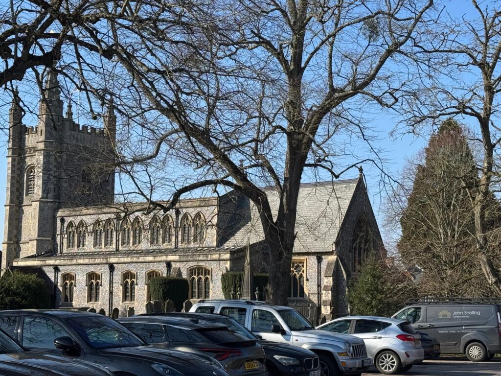 Church Scaffolding Project in Basingstoke
